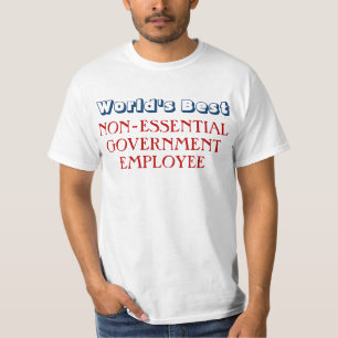 Funny Government Employee Shutdown T-Shirt