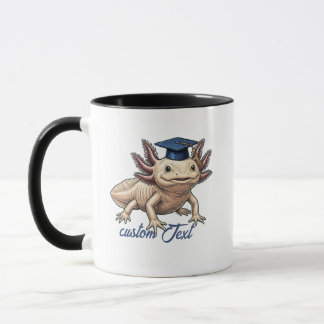 Funny Grad Mug - Custom Axolotl Coffee Mug