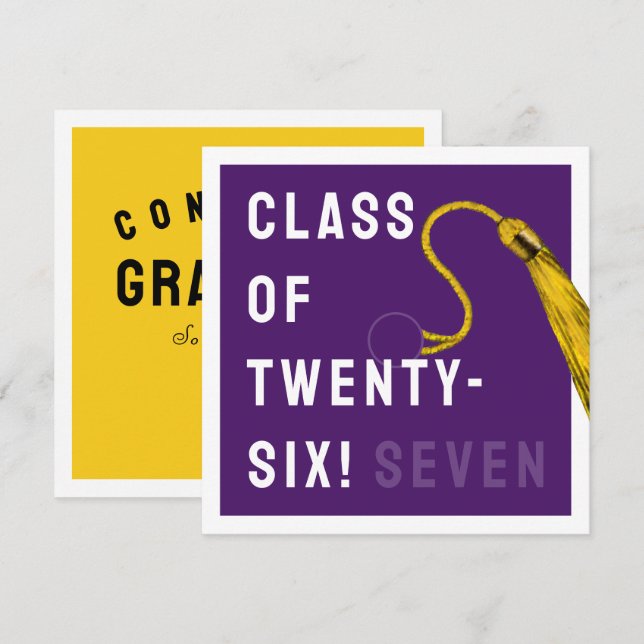 Funny Graduation 2025 Card (Front/Back)