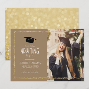 Funny Graduation Announcement