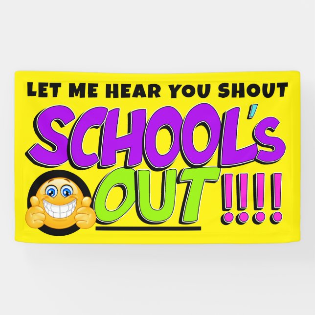 FUNNY Graduation  Banner (Horizontal)