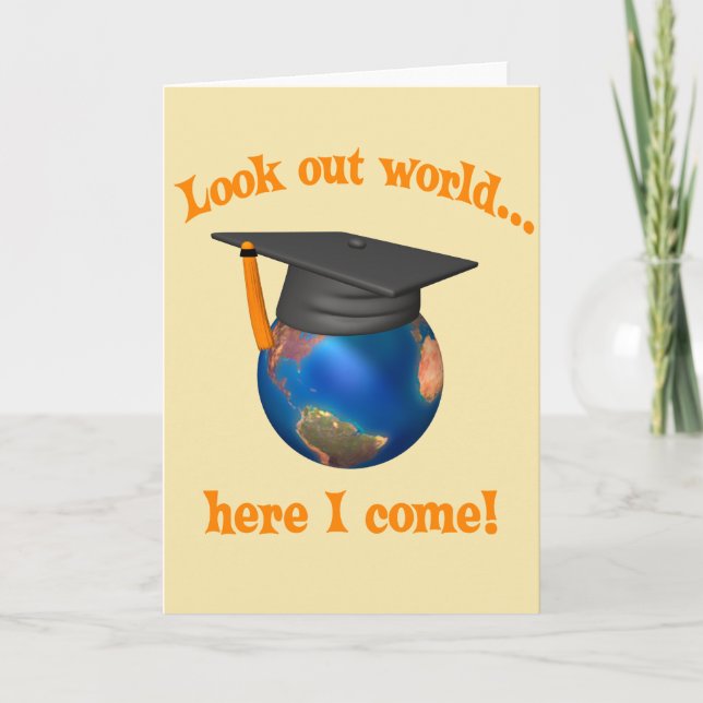 Funny Graduation Card (Front)