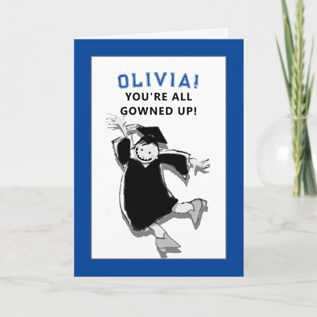 Funny Graduation Card (Front)