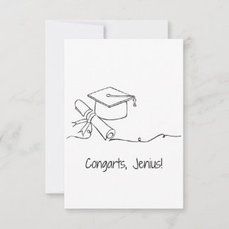 Funny Graduation Card