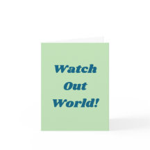 Funny Graduation Card - Green