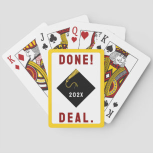 Funny Graduation Gift playing cards
