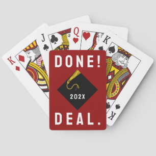 Funny Graduation Keepsake Gift Playing Cards