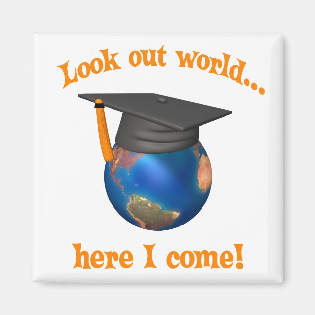 Funny Graduation Magnet (Front)