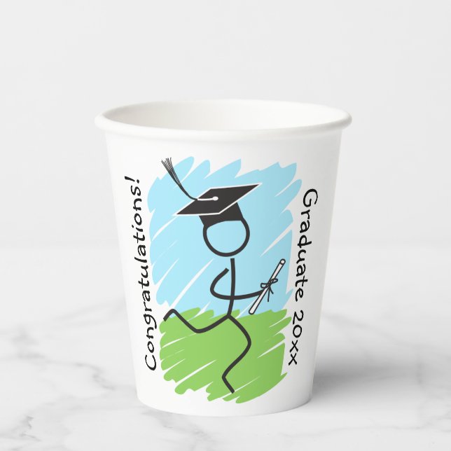 Funny Graduation Runner © Paper Cups (Front)