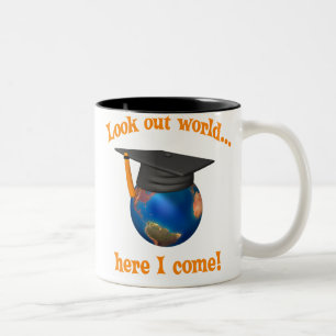 Funny Graduation Two-Tone Coffee Mug