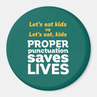 Funny Grammar Let's Eat Punctuation Save Lives