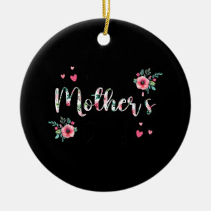 Funny Grammie Heart for Grandma Mother Day Women 5 Ceramic Ornament