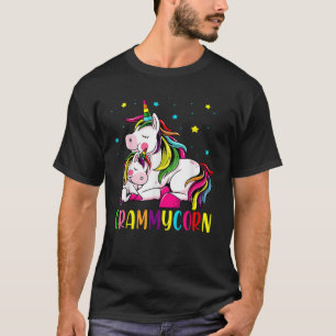 Funny Grammycorn Unicorn Costume Grammy Mum Mother T-Shirt