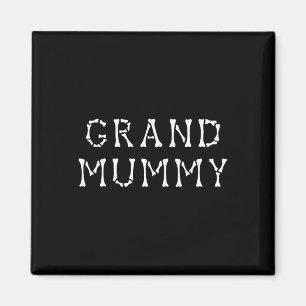 Funny Grand Mummy Halloween Mummy Deady Halloween Magnet