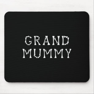 Funny Grand Mummy Halloween Mummy Deady Halloween Mouse Pad