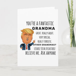 Funny Grandma Birthday Best Gift Card