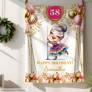 Funny Grandma Blanket Retirement Gift Idea