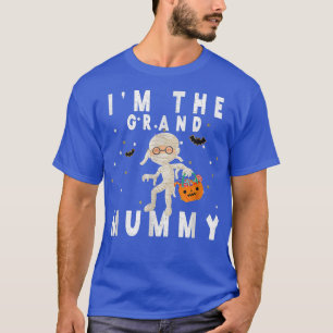 Funny Grandma Halloween I'm The Grand Mummy  T-Shirt