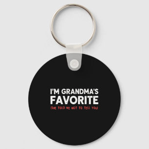 Funny Grandma’s Favorite Granhild I'm Grandma’s Fa Key Ring