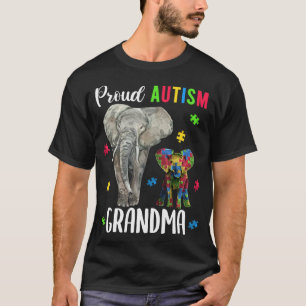 Funny Grandmas Autism Awareness Tshirt For Women.