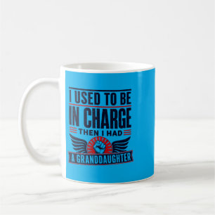 Funny Grandpa And Granddaughter Proud Grandparent Coffee Mug