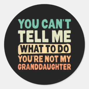 Funny Grandpa Art For Grandfather Gramps Men Poppy Classic Round Sticker