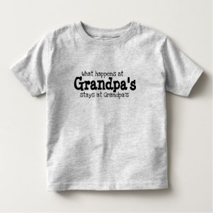 Funny Grandpa Spoil Grandchild Grandkid Toddler T-Shirt