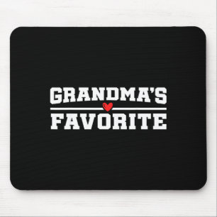 Funny Grandparent Favorite Granhild Mouse Pad