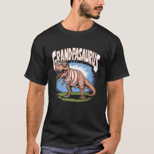 Funny Grandpasaurus Dinosaur T-Shirt