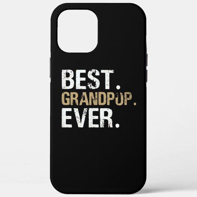 Funny Grandson | Best Grandpop Ever Case-Mate iPhone Case (Back)