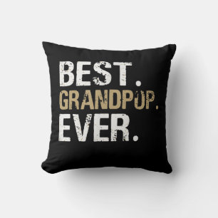 Funny Grandson Best Grandpop Ever Cushion
