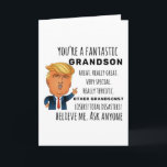 Funny Grandson Birthday Best Gift Card<br><div class="desc">Apparel gifts for men,  women,  boys,  kids,  couples and groups. Perfect for Birthdays,  Anniversaries,  School,  Graduations,  Holidays,  Christmas.</div>
