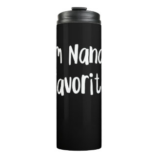 Funny Grandson | I'm Nana's Favourite Thermal Tumbler