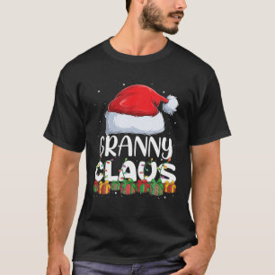 Funny Granny Santa Claus Christmas Pyjamas Family T-Shirt
