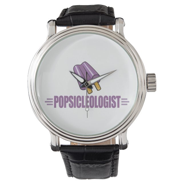 Funny Grape Popsicle Lover Watch (Front)