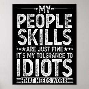 Funny Graphic For Men Women Adult Humour Sarcastic Poster