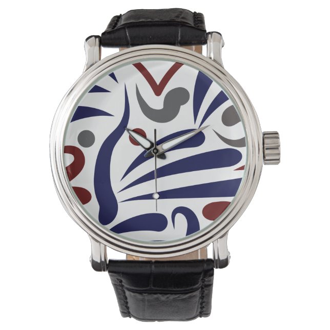 Funny Graphic Pattern Watch (Front)