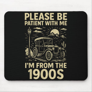 Funny Graphic Tee For Dad Men Women Father's Day Mouse Pad