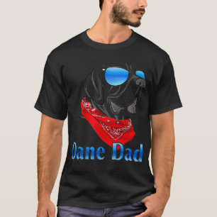Funny Great Dane dad design with sunglasses T-Shirt