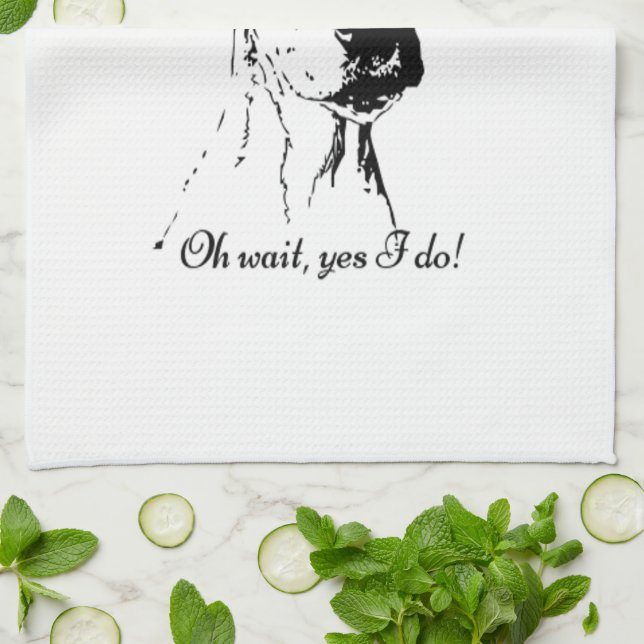Funny Great Dane Dog Quote Tea Towel (Folded)