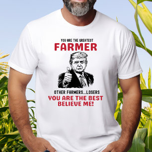Funny Greatest Farmer Trump T-Shirt