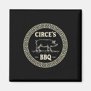 Funny Greek Mythology Circe's Bbq Odyssey Magnet