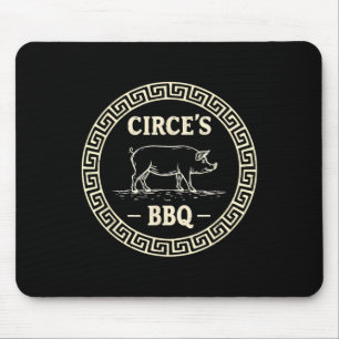 Funny Greek Mythology Circe's Bbq Odyssey Mouse Pad
