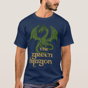 Funny Green Dragon Tavern Loves Dragons T-Shirt