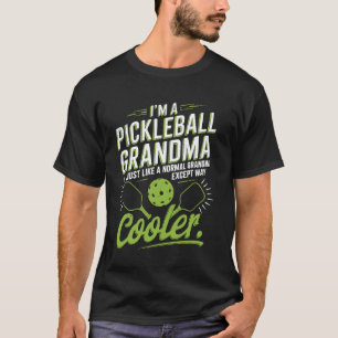 Funny Green Pickleball Grandma Women PickleBall Pl T-Shirt