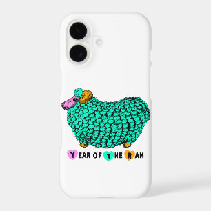 Funny Green Ram Chinese Year Zodiac iPhone