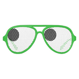 Funny green St Patrick's Day party shades prop