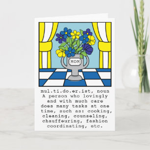 Funny Greeting Card Birthday Multidoerist
