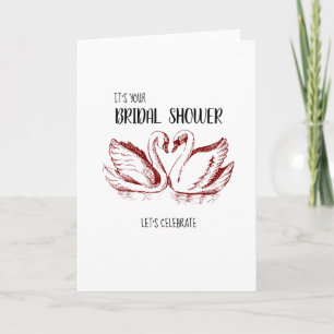 Funny Greeting Card   love forever   bridal shower