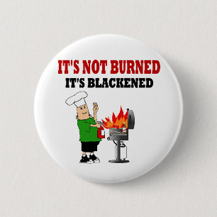 Funny Grill Chef 6 Cm Round Badge
